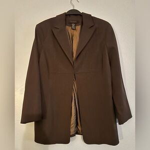 The Limited Dark Brown Women's Blazer